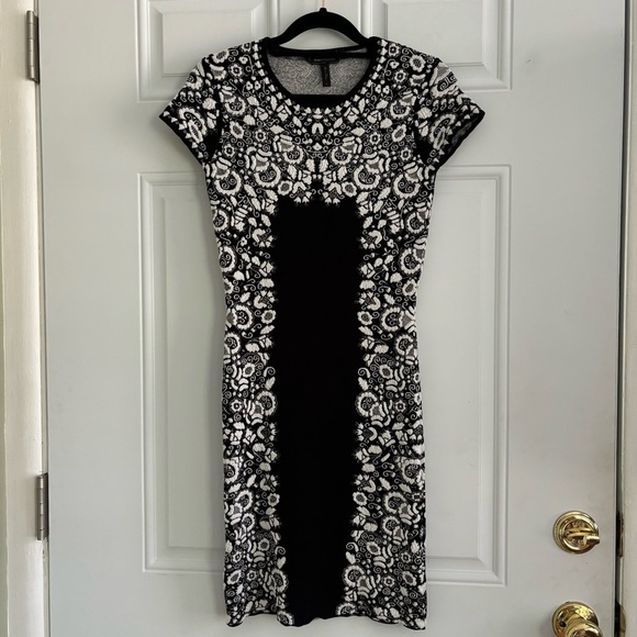 BCBG MaxAzria Fabiana Jackquard Dress, Size Small - Picture 3 of 10